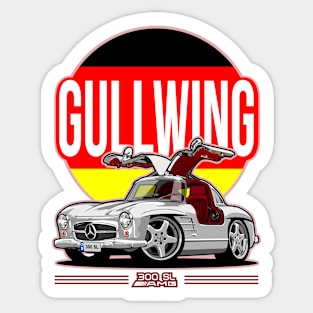 300SL Gullwing Sticker